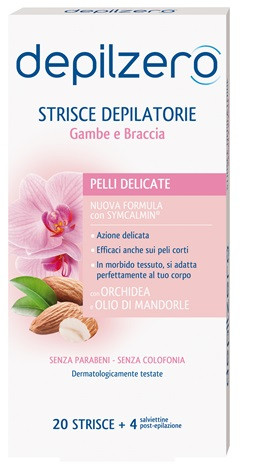 Depilzero - Strisce Gambe e Braccia Confezione 20 Strisce