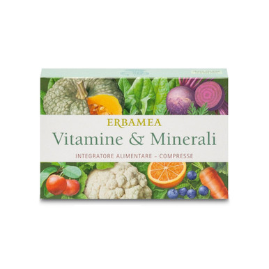 Erbamea - Vitamine e Minerali Confezione 24 Compresse (Scadenza Prodotto 06/2026)