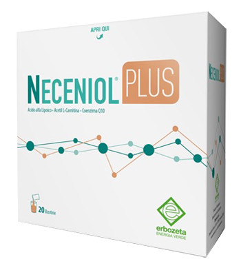 Erbozeta - Neceniol Plus Integratore Funzionalità Cardiaca Confezione 20 Bustine (Confezione Danneggiata)