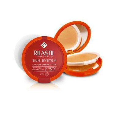 Rilastil - Sun System Crema Compatta Uniformante 01 Beige Confezione 10 Gr