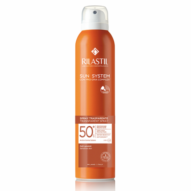 Rilastil - Sun System Spray Trasparente Corpo Spf 50+ Confezione 200 Ml