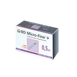 Bd Micro Fine - Siringa Insulina 0,5 Ml G 30 Confezione 30 Pezzi