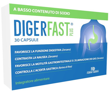Farma Derma - Digerfast Plus Confezione 30 Capsule