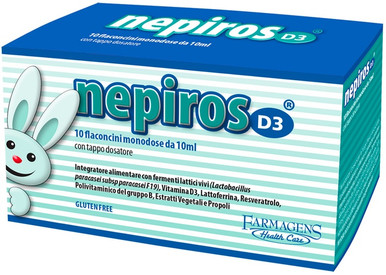 Health Care - Nepiros D3 Flaconcini Confezione 10x10 Ml