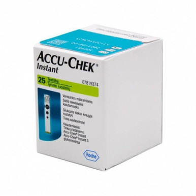 Accu-Chek - Instant Strisce Reattive Per Misurazione Glicemia Confezione 25 Strisce