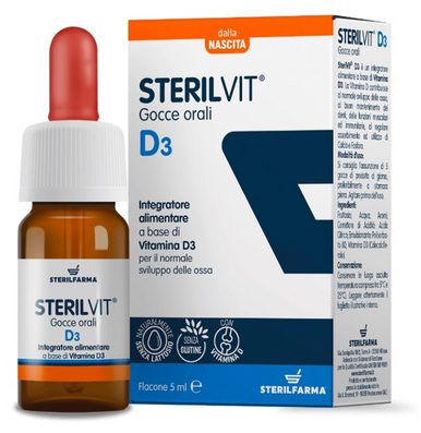 Sterilfarma - Sterilvit D3 Gocce Confezione 5 Ml