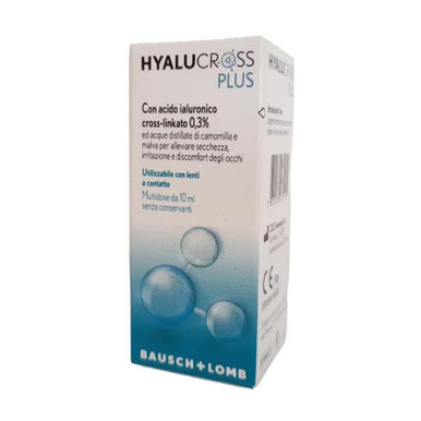 Hyalucross - Plus Occhi Confezione 10 Ml  (Scadenza Prodotto 28/12/2025)