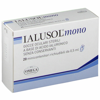 Ialusol - Mono Gocce Oculari Confezione 20 Flaconcini