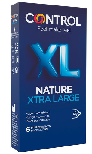 Control - Nature 2.0 XL Confezione 6 Preservativi