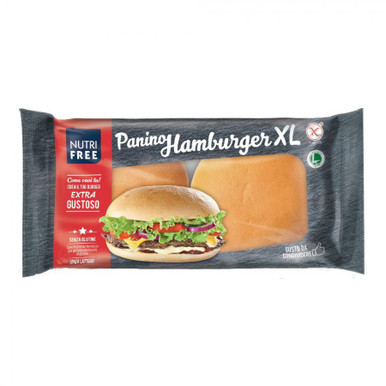 Nutrifree - Panino Hamburger XL Senza Glutine Confezione 2 Pezzi