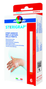 Master Aid - Sterigrap Strip Adesivo Confezione 75X6 Mm