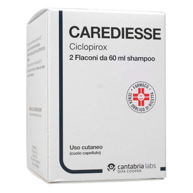Carediesse - Shampoo 10 Mg Flaconcini Confezione 2X60 Ml