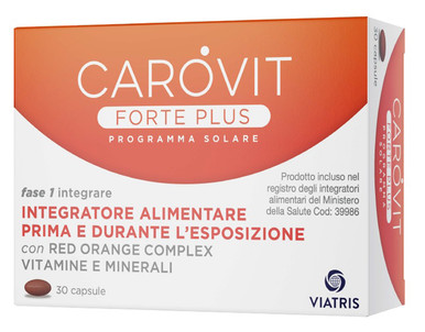 Carovit - Forte Plus Solare Confezione 30 Capsule