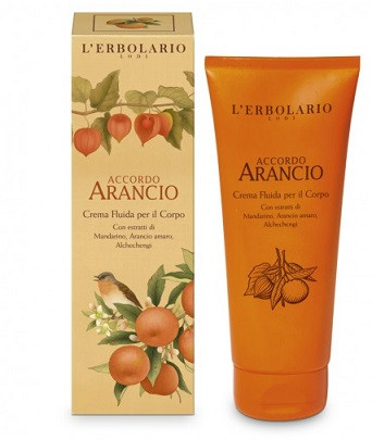 L'Erbolario - Accordo Arancio Crema Fluida Corpo Confezione 200 Ml