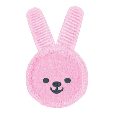 Mam - Guanto Microfibra Rabbit Rosa 0M+ Confezione 1 Pezzo