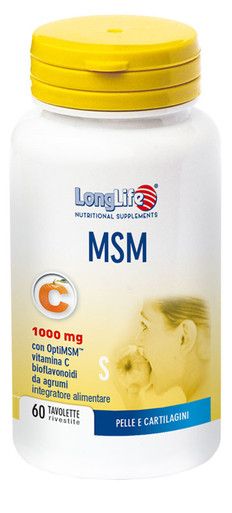 Longlife - Msm 1000Mg Confezione 60 Tavolette