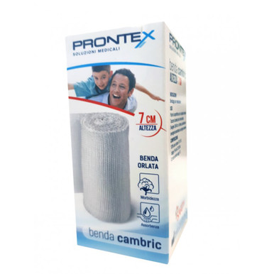 Prontex - Benda Cambric Confezione 7 Cm