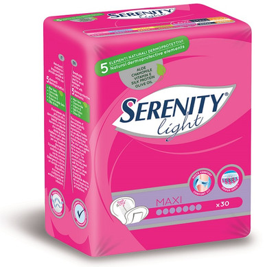 Serenity - Light Lady Maxi Assorbenti Confezione 30 Pezzi
