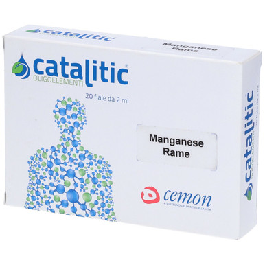 Cemon - Catalitic Manganese-Rame Confezione 20 Flaconcini