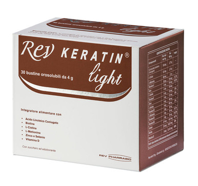 Rev - Keratin Light Integratore Capelli Confezione 30 Bustine