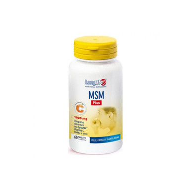 Longlife - Msm Plus Confezione 1000 Mg Confezione 60 Tavolette