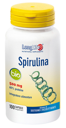 Longlife - Spirulina Bio Confezione 100 Capsule