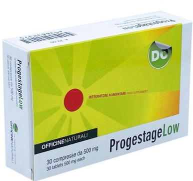 Officine Naturali - Progestage Low 500 Mg Confezione 30 Compresse