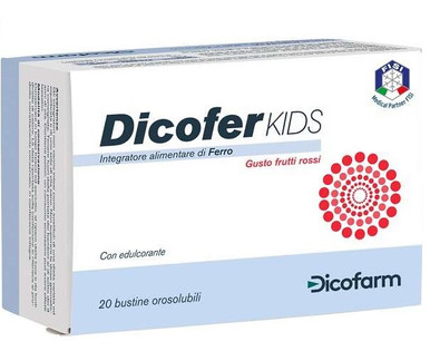 Dicofarm - Dicofer Kids Confezione 20 Bustine Orosolubili