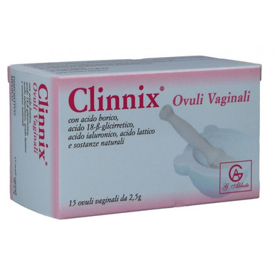 Clinnix - Ovuli Vaginali Confezione 15 Pezzi