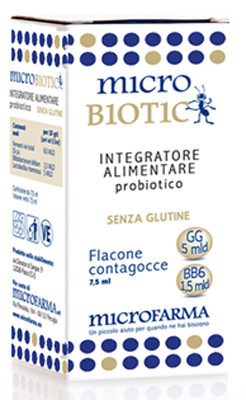 Microfarma - Microbiotic Probiotico Gocce Confezione 7,5 Ml