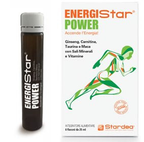Stardea - EnergiStar Power Integratore Stanchezza Fisica e Mentale Confezione 6 Flaconcini