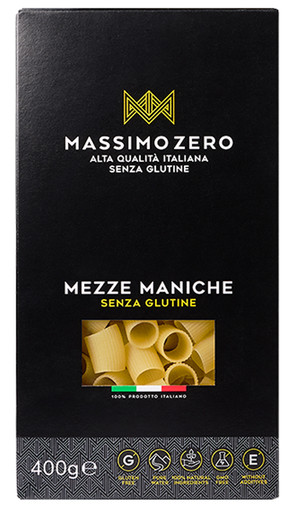 Massimo Zero - Mezze Maniche Senza Glutine Confezione 400 Gr