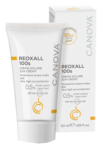 Canova - Reoxall 100 S Crema Solare Confezione 50 Ml