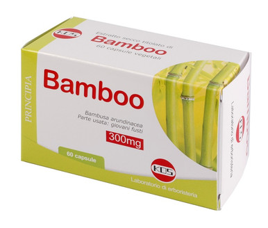 Kos - Bamboo Estratto Secco Benessere Unghie E Capelli Confezione 60 Capsule
