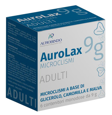 Aurobindo - Aurolax Microclismi Adulti Confezione 6 Pezzi