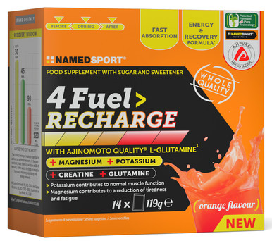 Named Sport - 4Fuel Recharge Integratore Potassio Confezione 14 Bustine