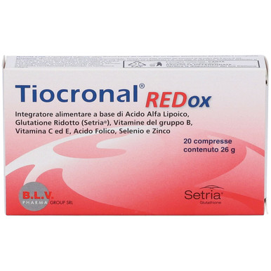 Tiocronal - Redox Confezione 20 Compresse