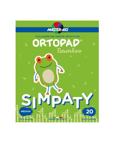 Master Aid - Ortopad Simpaty Cerotti Oculari M Confezione 20 Pezzi