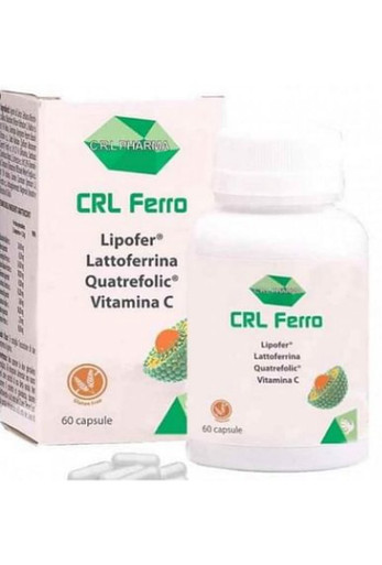 Crl - Ferro Integratore Lattoferrina Confezione 60 Capsule