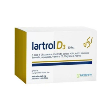 Iartrol - D3 Integratore Alimentare Benessere Ossa Confezione 20 Bustine