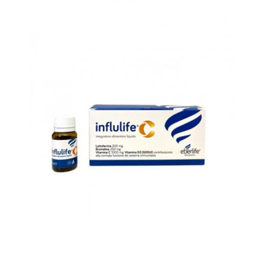 Influlife C - Integratore per il sistema immunitario Confezione 15 Flaconcini
