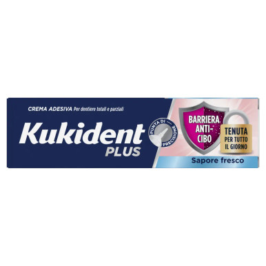 Kukident - Plus Doppia Protezione Sapore Fresco Confezione 40 Gr