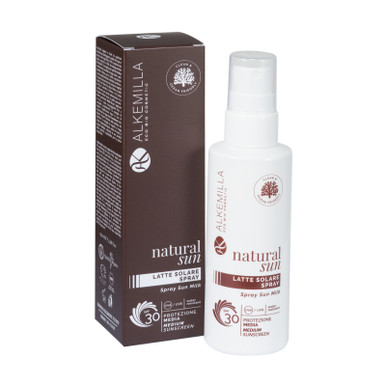 Alkemilla - Natural Sun Latte Spray Spf30+ Confezione 150 Ml