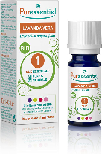 Puressentiel - Olio Essenziale Lavanda Vera Bio Confezione 10 Ml