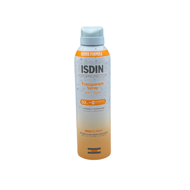 Isdin - Fotoprotector Trasparent Spray Wet Skin Spf50+ Confezione 250 Ml