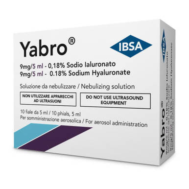 Ibsa - Yabro Spray-Solu 9 mg/5 Ml 0.18% Confezione 10 Flaconcini