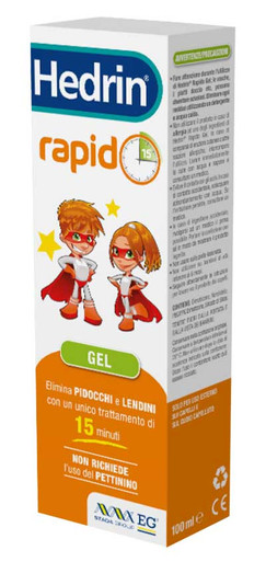 Hedrin - Rapido Liquido Gel Anti Pidocchi Confezione 100 Ml