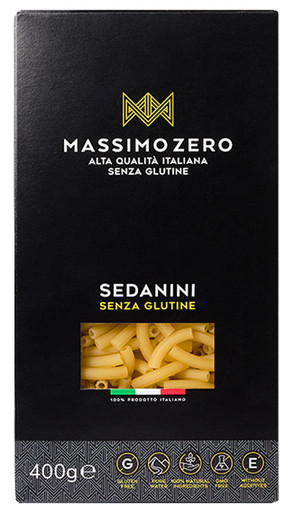 Massimo Zero - Sedanini Rigati Senza Glutine Confezione 400 Gr