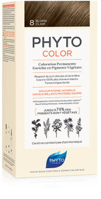Phyto - Phytocolor Tintura Senza Ammoniaca 8 Biondo Chiaro Confezione 4 Pezzi