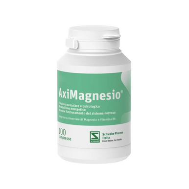 Schwabe Pharma - Aximagnesio Integratore Stanchezza Confezione 100 Capsule